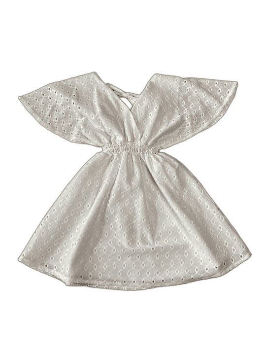 Serafino Kids Dress White