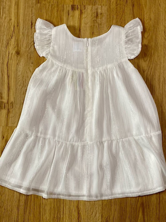 Serafino Kids Dress White