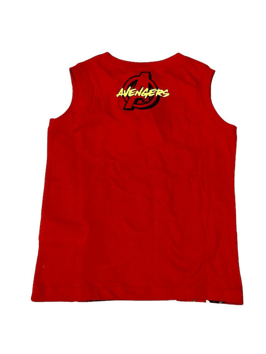 Marvel Kids Blouse Sleeveless Red