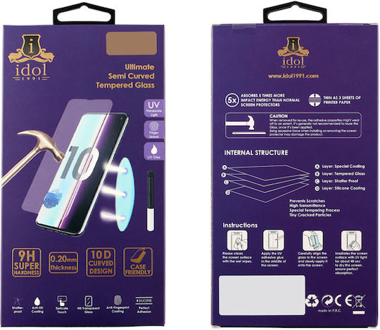 Idol 1991 Tempered Uv Glass 0.2mm Full Face Tempered Glass (HONOR 90 5G)