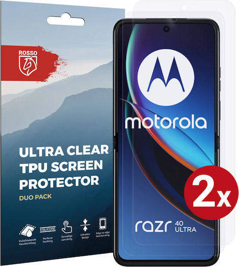 Rosso Ultra Clear Защитен екран 2бр (Motorola Razr 40 Ultra)