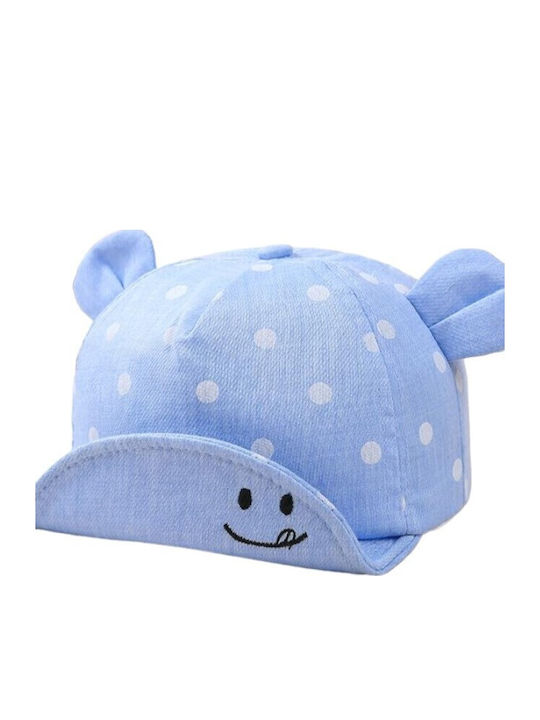 TakTakBaby Kinderhüte Jockey Hellblau