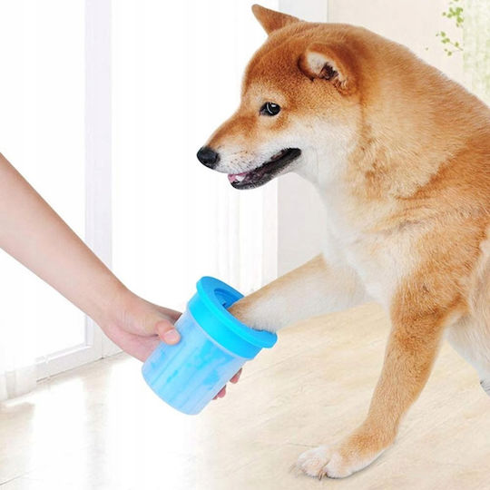 Korbi Container zur Pfotenreinigung Hund Blau