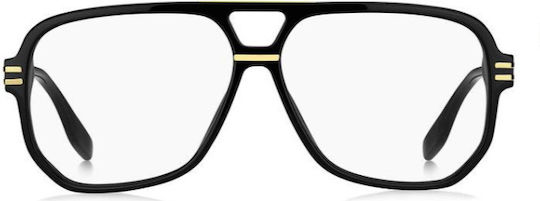 Marc Jacobs Marc Plastic Eyeglass Frame Black MARC 718 807