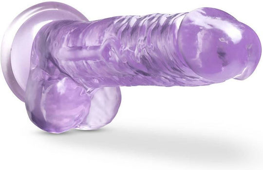 Blush Realistisches Dildo mit Hoden und Saugnapf Transparent 18cm