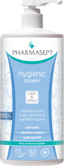 Pharmasept Tol Velvet Hygienic Calendula Αφρόλουτρο με Aloe Vera με Ήπια Αντισηπτική Δράση Καταπραϋντικό 1000ml
