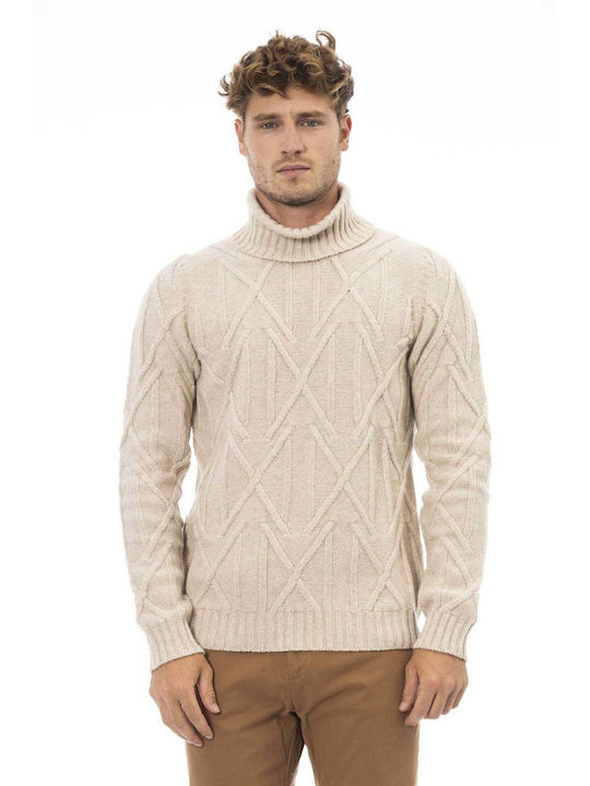 Alpha Studio Turtleneck Beige