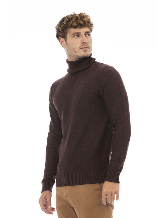 Alpha Studio Turtleneck Brown