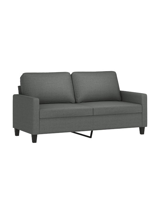 Σετ Σαλονιού 2-Sitzer & 2-Sitzer & Hocker Dark Grey