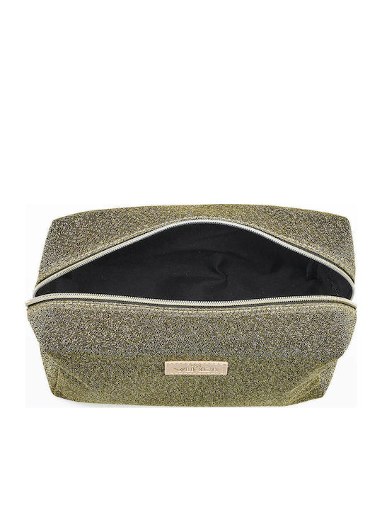 Toiletry Bag in Gold color