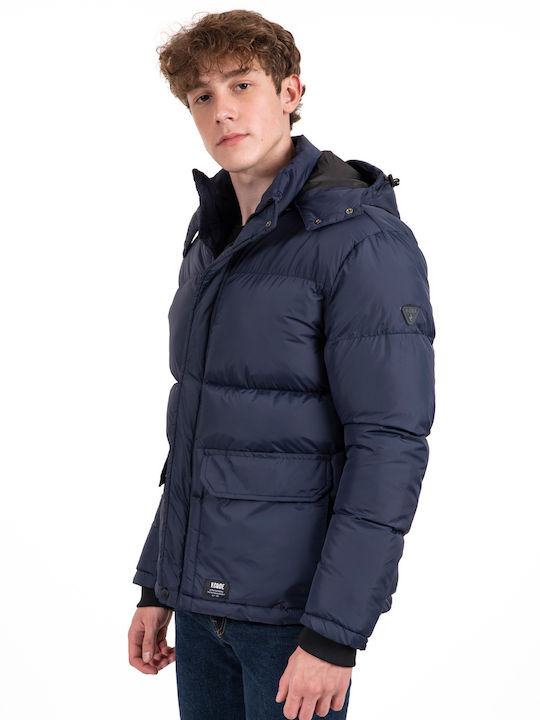 Winter Jacket Puffer Blue