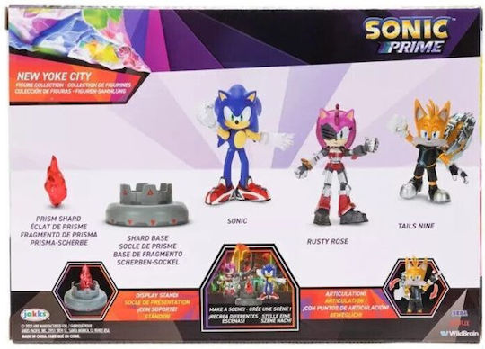 Jakks Pacific Παιχνίδι Μινιατούρα Sonic για 3+ Ετών 6.5εκ.