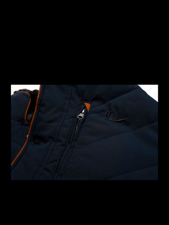 Χειμωνιάτικο Μπουφάν Puffer Navy