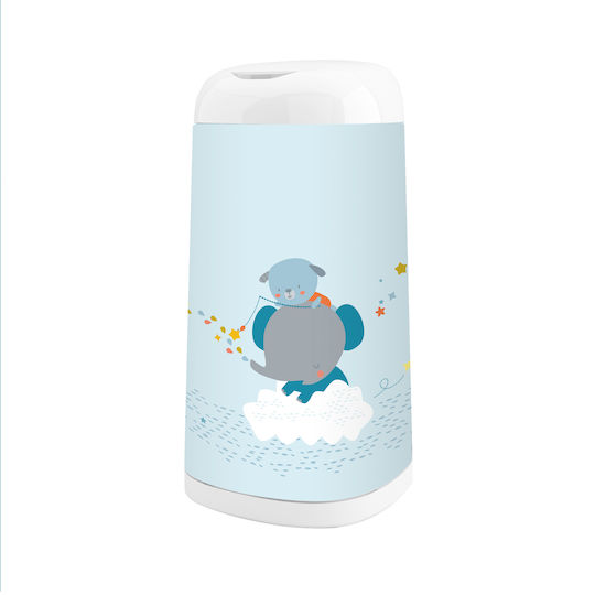 AngelCare Decorative Cover for Diaper Bin Blue