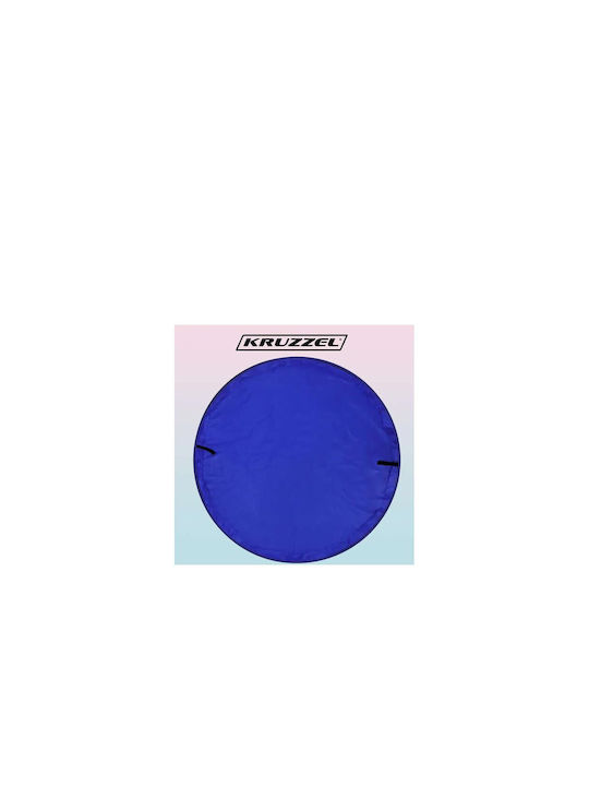 Kruzzel Kinder Spielmatte Faltbar aus Stoff Blau 150cm 1Stück