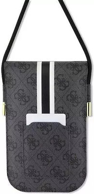 Guess Leather Back Cover Black ()