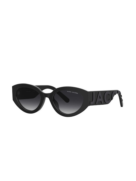 Marc Jacobs Women's Sunglasses with Black Plastic Frame and Black Gradient Lens MARC 694/G/S 08A