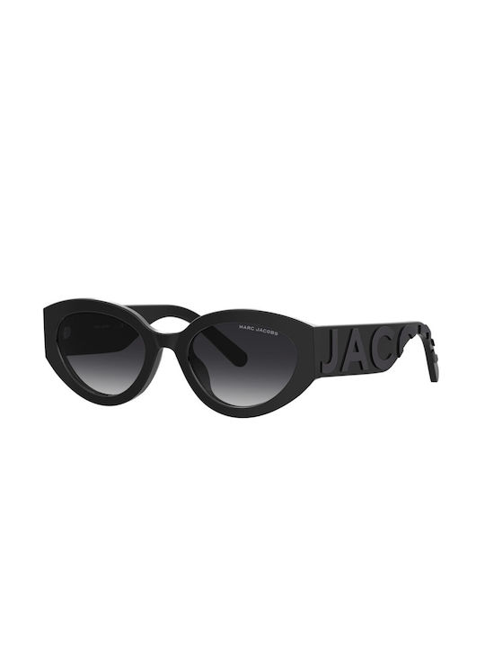 Marc Jacobs Femei Ochelari de soare cu Negru Din plastic Rame și Negru Ochelari de soare Lentilă MARC 694/G/S 08A