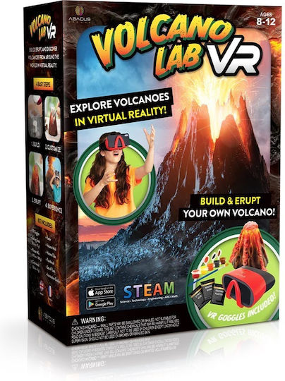 Volcano Lab VR STEM Εκπαιδευτικό Παιχνίδι Γνώσεων για 8-12 Ετών