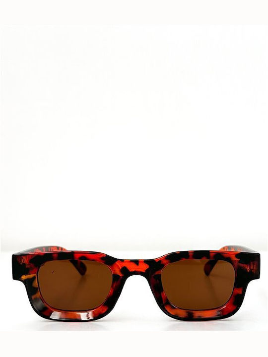 Looks Style Eyewear Sonnenbrillen mit Orange Rahmen und Orange Linse 74AEX-88932