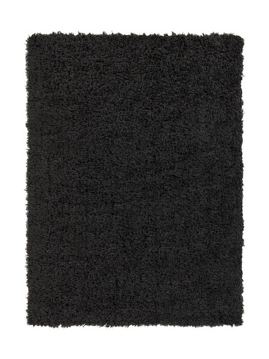 Saray Home Oslo Teppich Rechteckig Zottelig Black