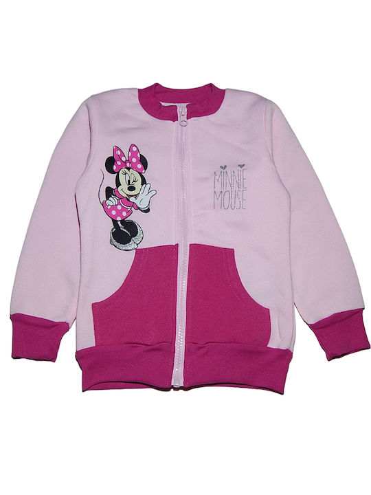 Disney Kids Sweatpants Set Pink 2pcs Minnie Mouse