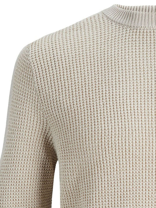 Jack & Jones Men's Long Sleeve Sweater Moonbeam