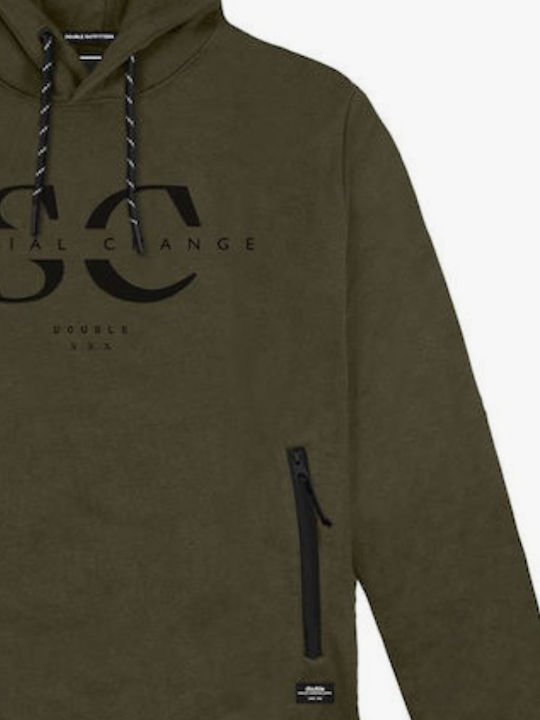 Sweatshirt mit Kapuze Olive