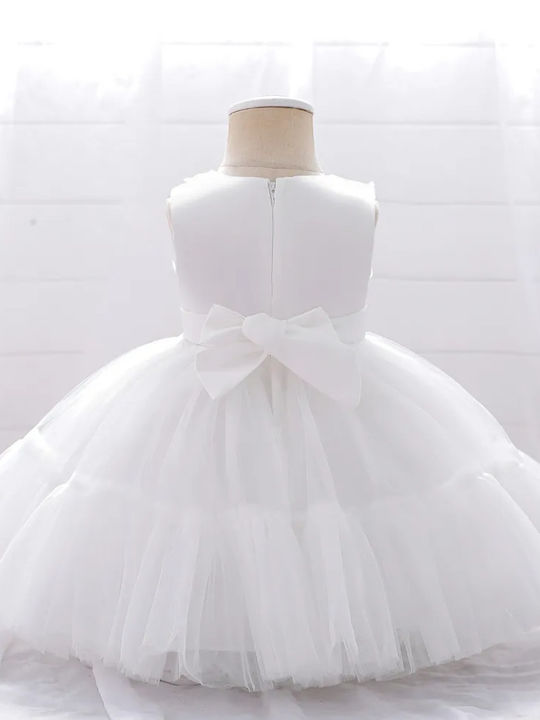 TakTakBaby Kids Dress Tulle White