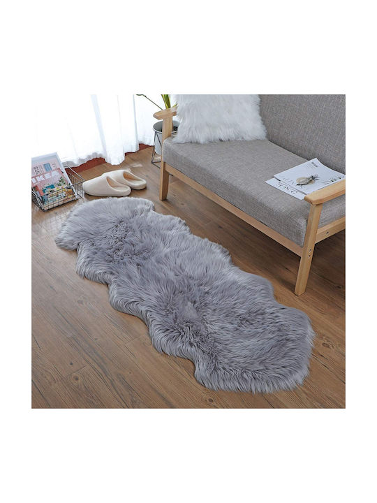 Rug Rectangular Grey