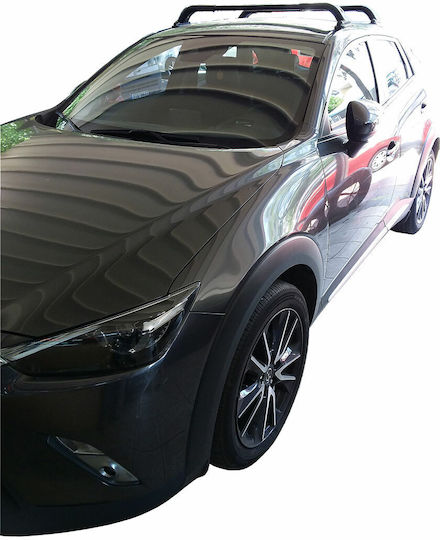 Hermes Багажници за покрив Метал за Mazda CX-3 (Комплект с крака)