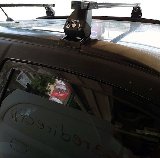 Hermes Таванни Стелки За Автомобил Стоманени За Suzuki Grand Vitara 3D / 5D Комплект С Крака Черни МП.SGRANDVITARA.05