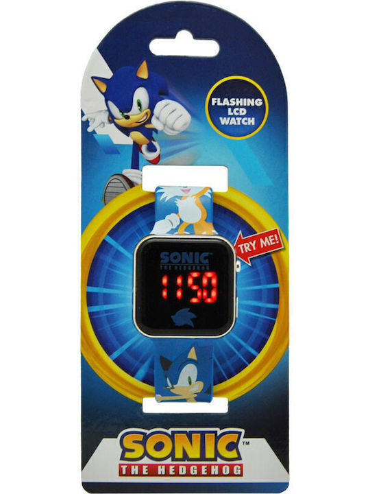Kinderuhren Sonic The Hedgehog 35mm Blaue
