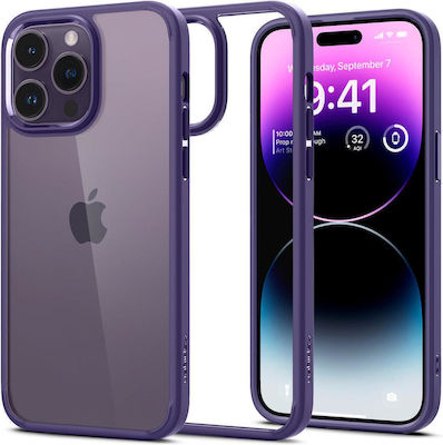 Spigen Ultra Hybrid Umschlag Rückseite Kunststoff Lila (iPhone 15 Plus / 16 Plus)