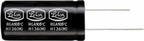 Lelon Capacitor Electrolytic 4.7μF 400V 50pcs 01.003.0313