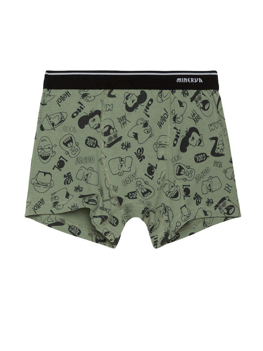 Minerva Set of Kids' Boxers Multicolour 2pcs