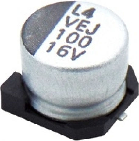 Lelon Capacitor Electrolytic 100μF 16V 100pcs 01.003.0398