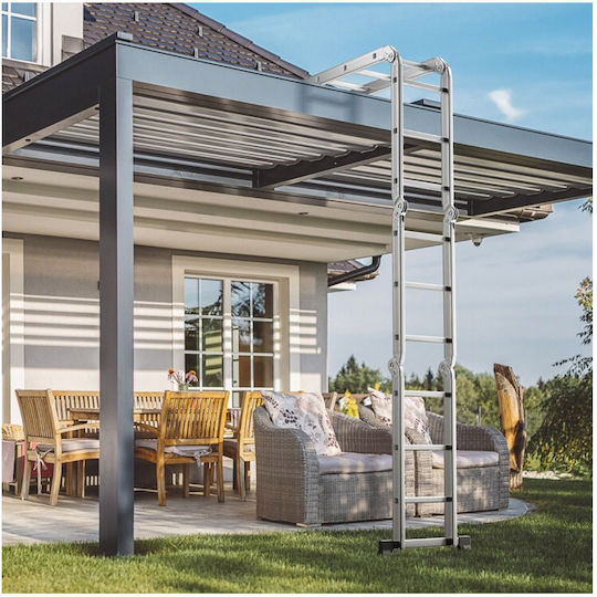 Costway Multipurpose Ladder with Maximum Height 3.71m