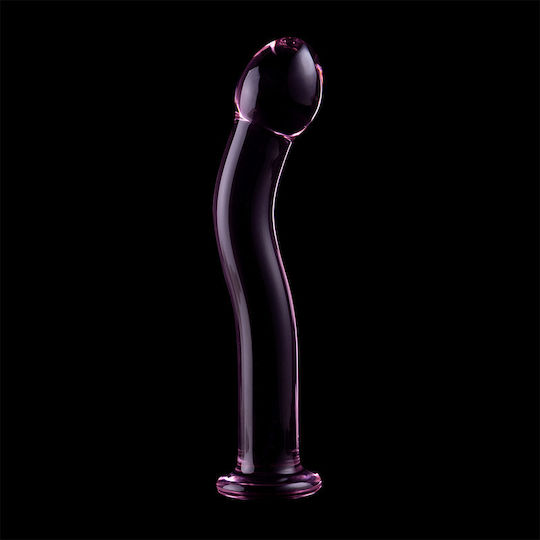 Ibiza Γυάλινο Dildo Ροζ 18.5cm