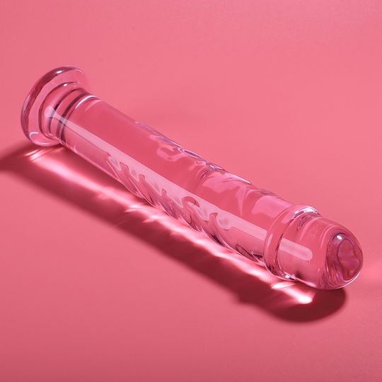Ibiza Γυάλινο Dildo Ροζ 18.5cm