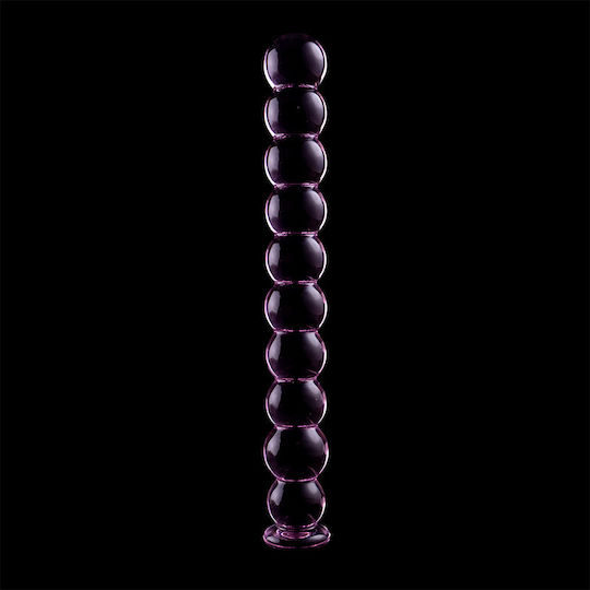 Ibiza Γυάλινο Dildo Ροζ 21.5cm
