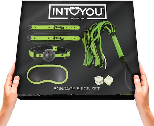 IntoYou BDSM Kit σε Μαύρο Χρώμα 5τμχ