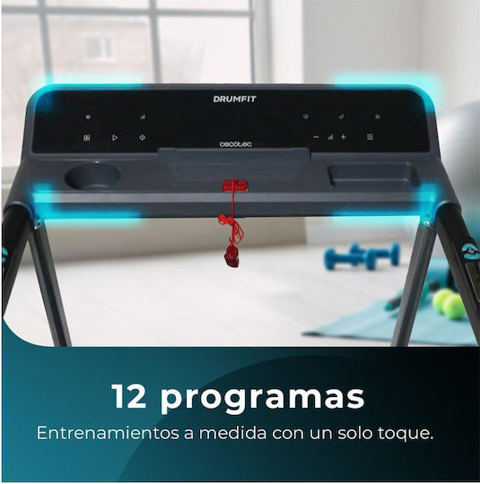 Cecotec DrumFit WayHome 1000 Runner Sprint 0.8hp Електрическа Сгъваема Бягаща Пътека за Потребител до 100 кг