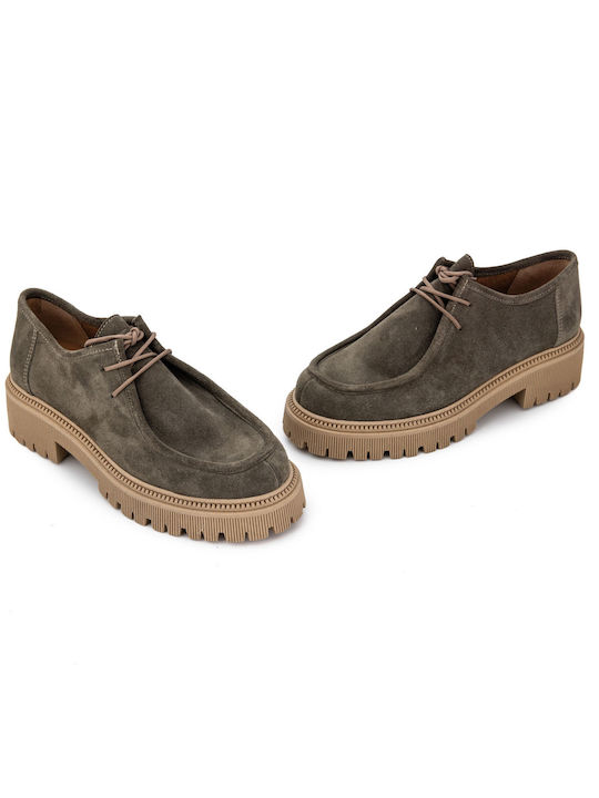 Ragazza Women's Oxford Shoes Khaki