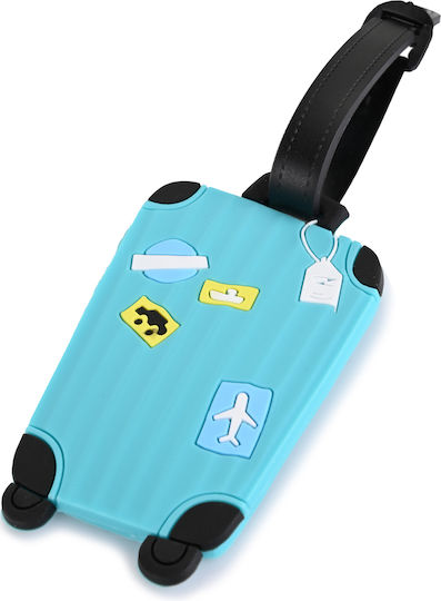 Diplomat Etichetă pentru bagaje Turquoise