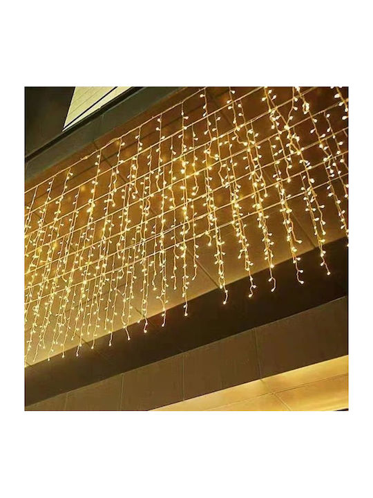 Λαμπάκια LED 3μ. x 50εκ. Θερμό Λευκό τύπου Κουρτίνα
