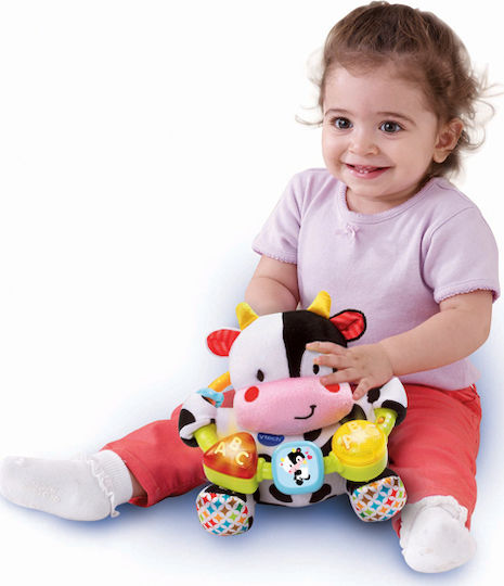 Vtech Ζωάκι Μουου-σική Αγελαδίτσα από Ύφασμα με Μουσική για 3+ Μηνών