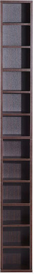 HomCom Επιδαπέδια Θήκη CD 21x20x175cm