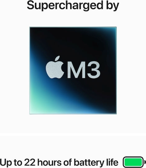 Apple MacBook Pro 14" (2023) 14.2" Retina Display 120Hz (M3-8-core/8GB/512GB SSD) Space Gray (US Keyboard)
