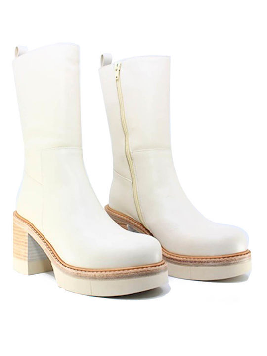 Paloma Barceló Damenstiefel Beige